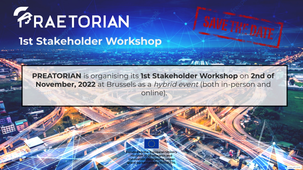 PRAETORIAN_invitationposter_2nd stakeholder workshop (1)